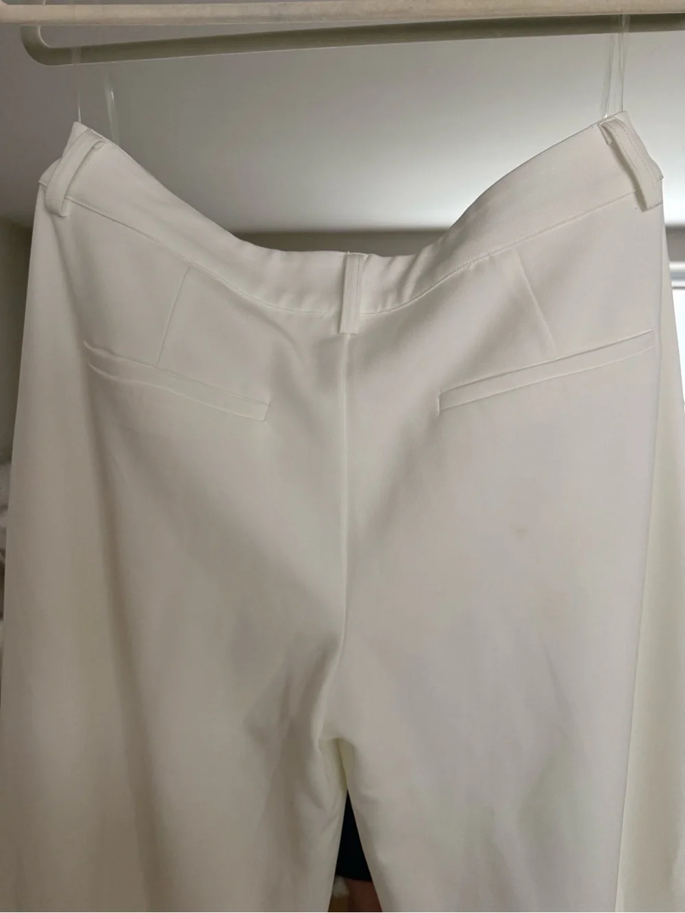 Peppermayo Samuel Low Rise Suiting Pants in White